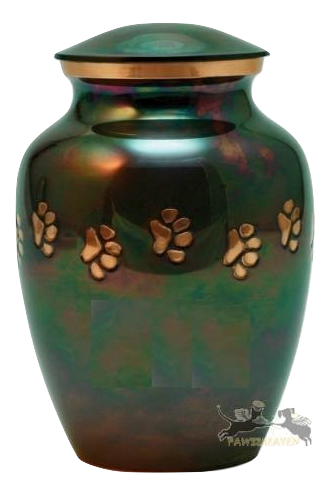 Slate Paw Print Vase Urn Paws2heaven Pet Urns Memorials That Help You Heal