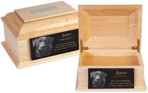 Dog Urn With Photo